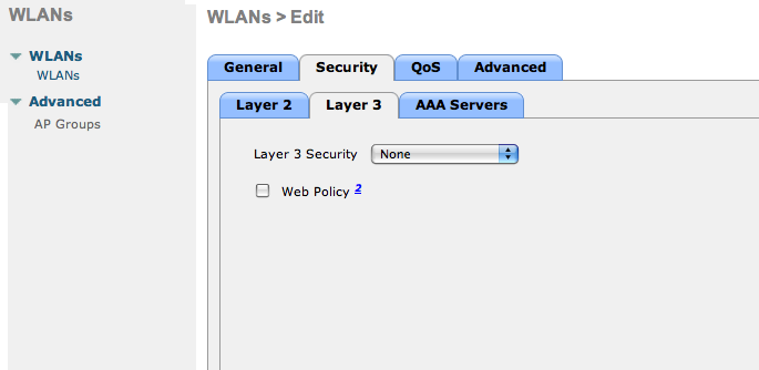 SSID L3 secure