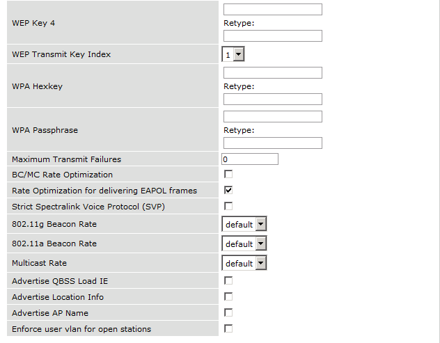 Config AP 8