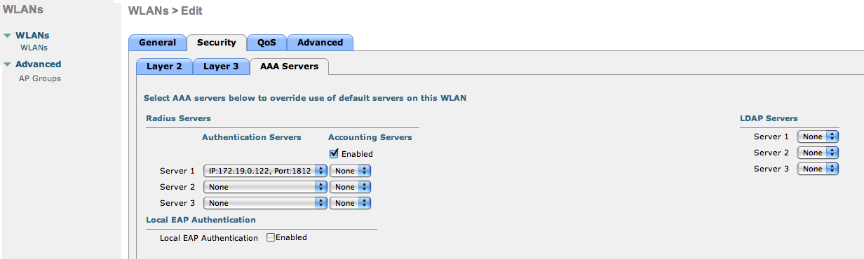 Radius secure