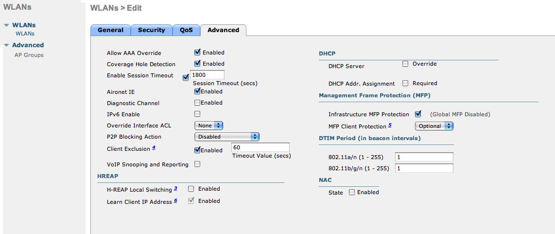 Radius advanced secure