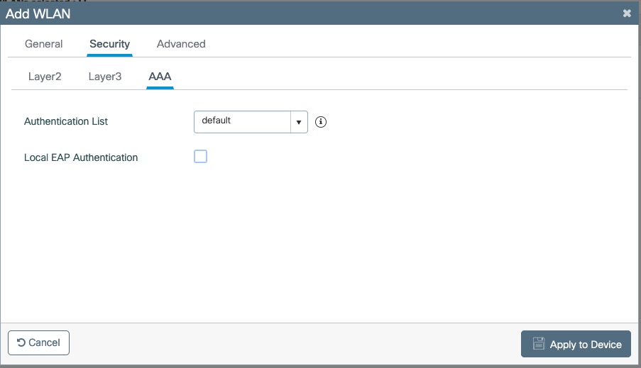 Add PF-Secure WLAN