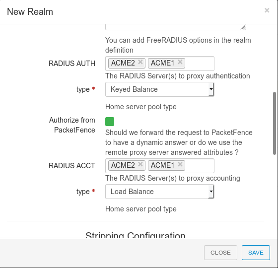 ACME Realm Configuration