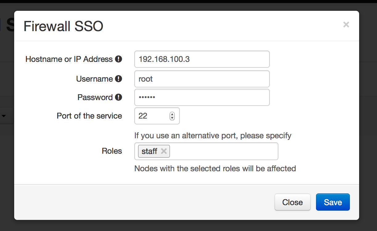 Create the SSO agent in Barracuda